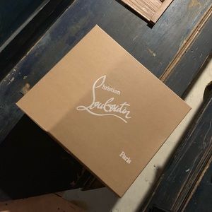 Christian Louboutin empty shoe box